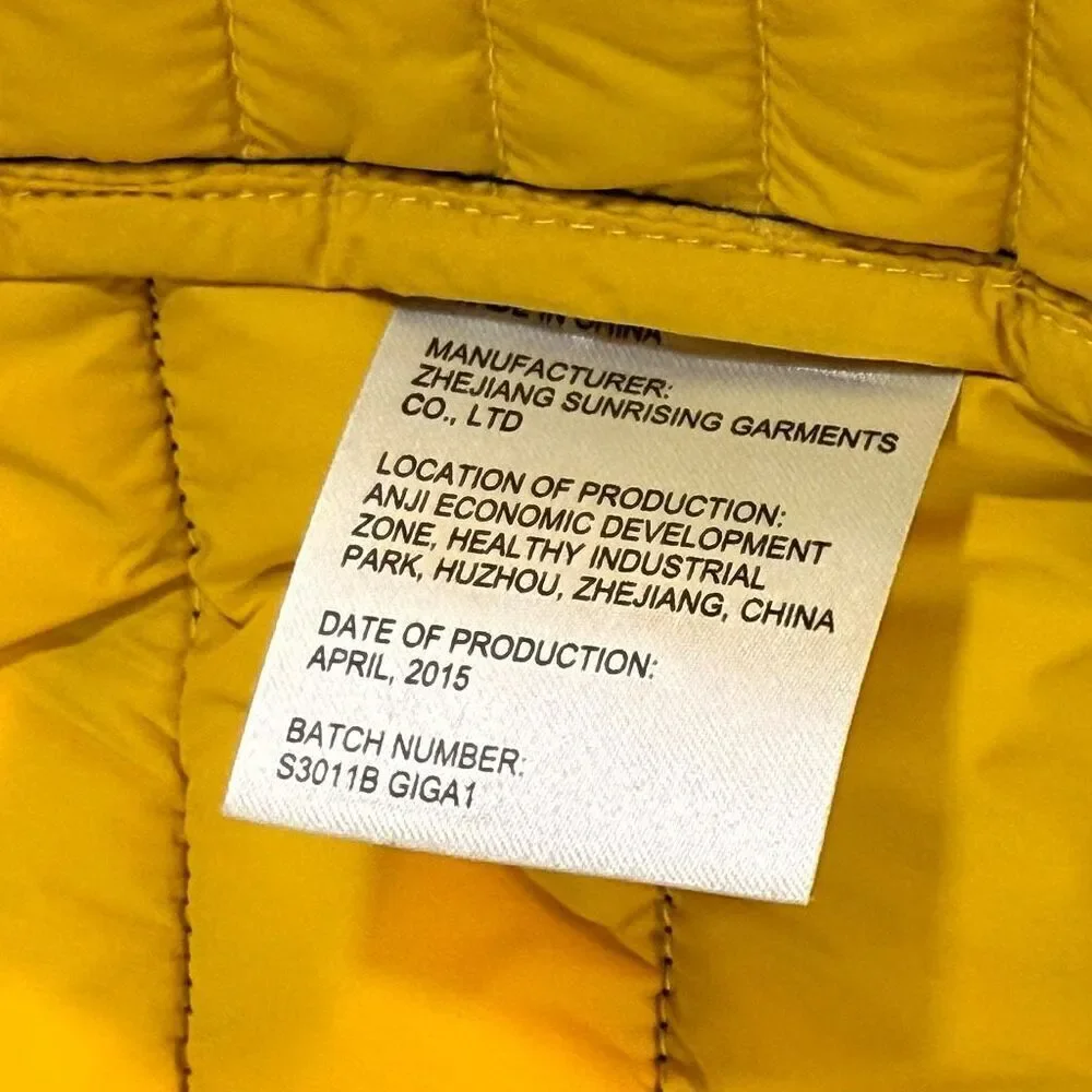 Save The Duck Colorblock Lightweight Insulated Puffer Youth Jacket Coat Size 14